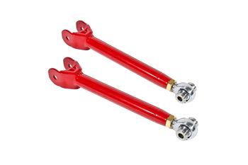 BMR 16-17 6th Gen Camaro Upper Control Arms Single Adj. Rod Ends - Red