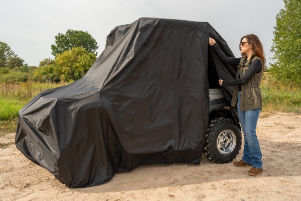 Dowco UTV Utility 2 Passenger Cover (Fits up to 115 inches L x 62 inches W x 77 inches H) - Black - 0