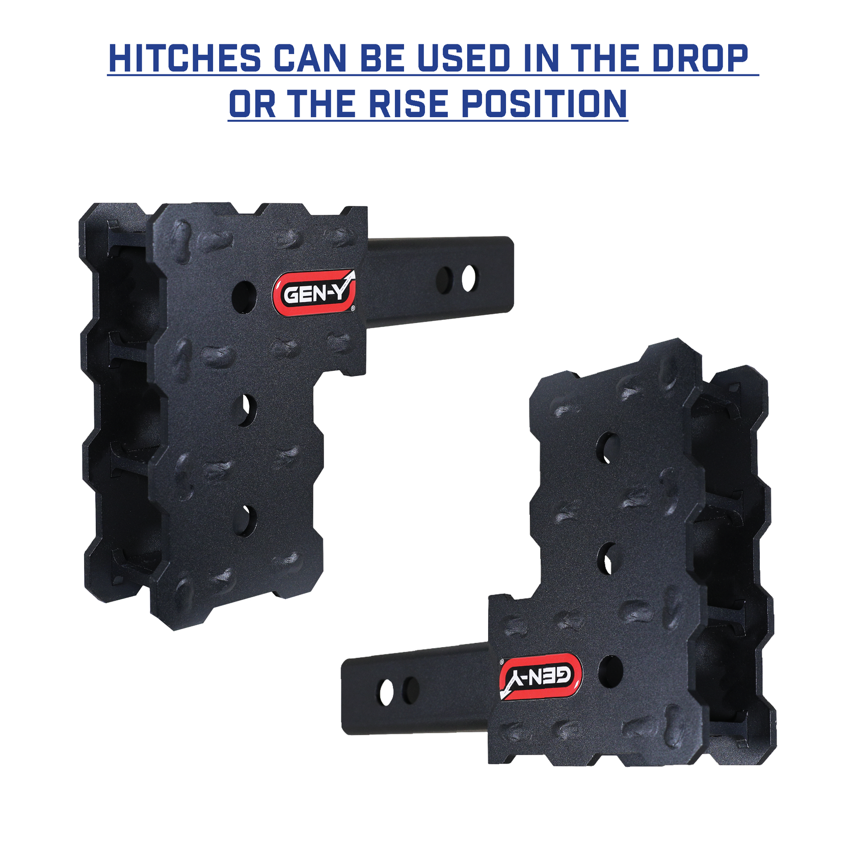 PHANTOM-X 2" Hollow Shank 7" Drop .7K TW 7K Hitch Only - 0