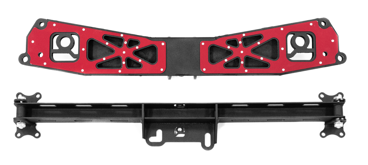 Innovative AWD Rear Diff Mount Kit - EG/DC (Standard - Black/Red ...