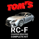 TOM'S Complete Chassis brace kit Lexus RC F 15+-1