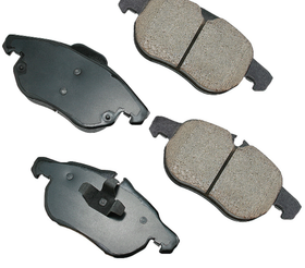 Saab Brake Pad Set - Akebono EUR972