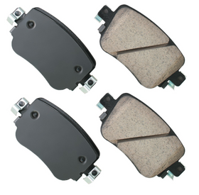 VW Disc Brake Pad Set - Akebono 8U0698451F