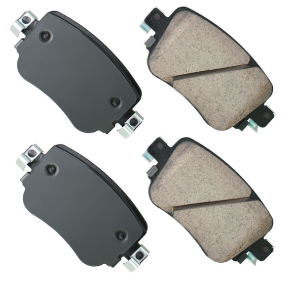 VW Disc Brake Pad Set - Akebono 8U0698451F