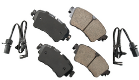 Audi Disc Brake Pad Set - Akebono EUR1898A