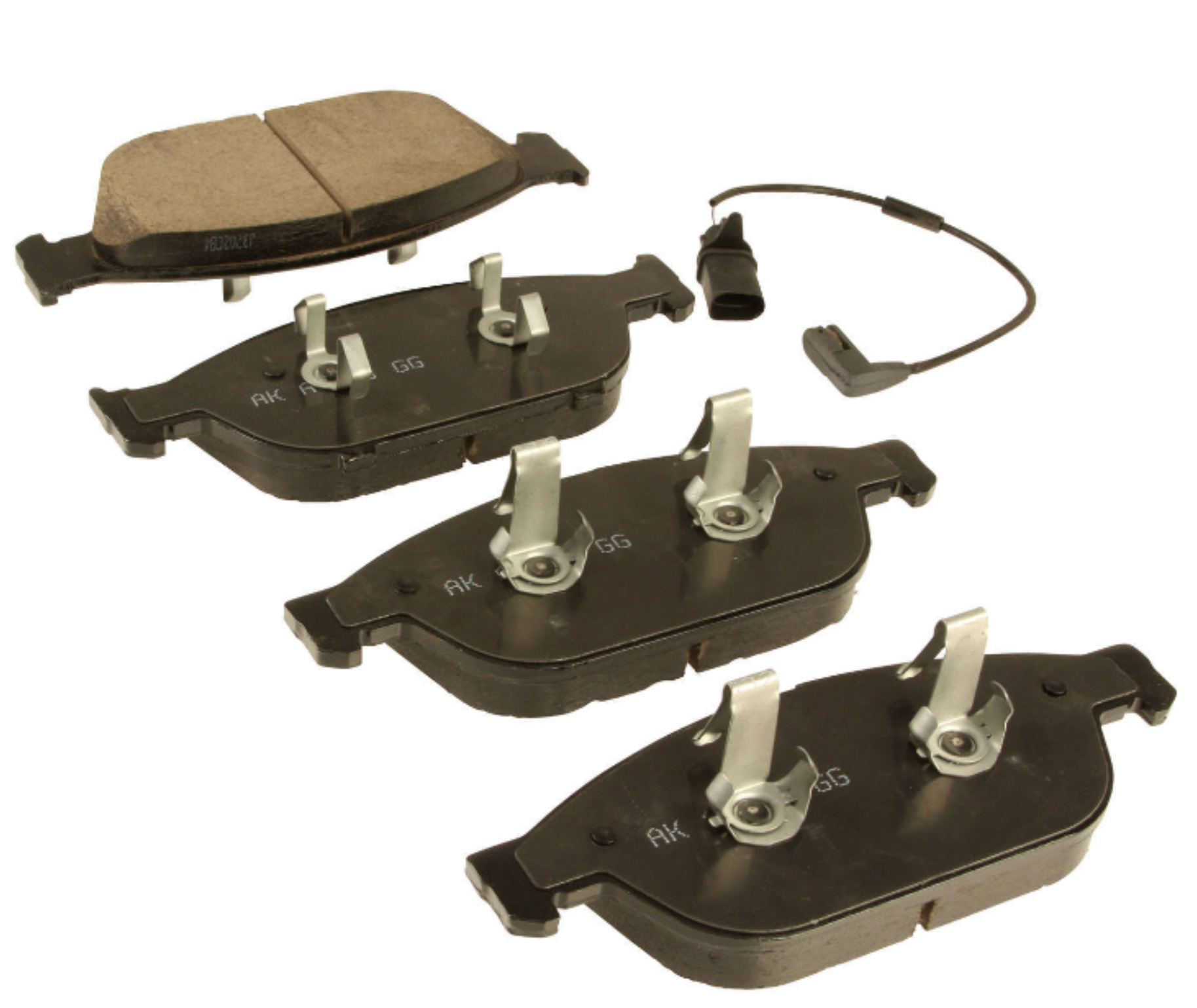 Audi Brake Pad Set - Akebono EUR1549 - 0