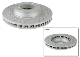 Porsche Disc Brake Rotor - Zimmermann 460156020