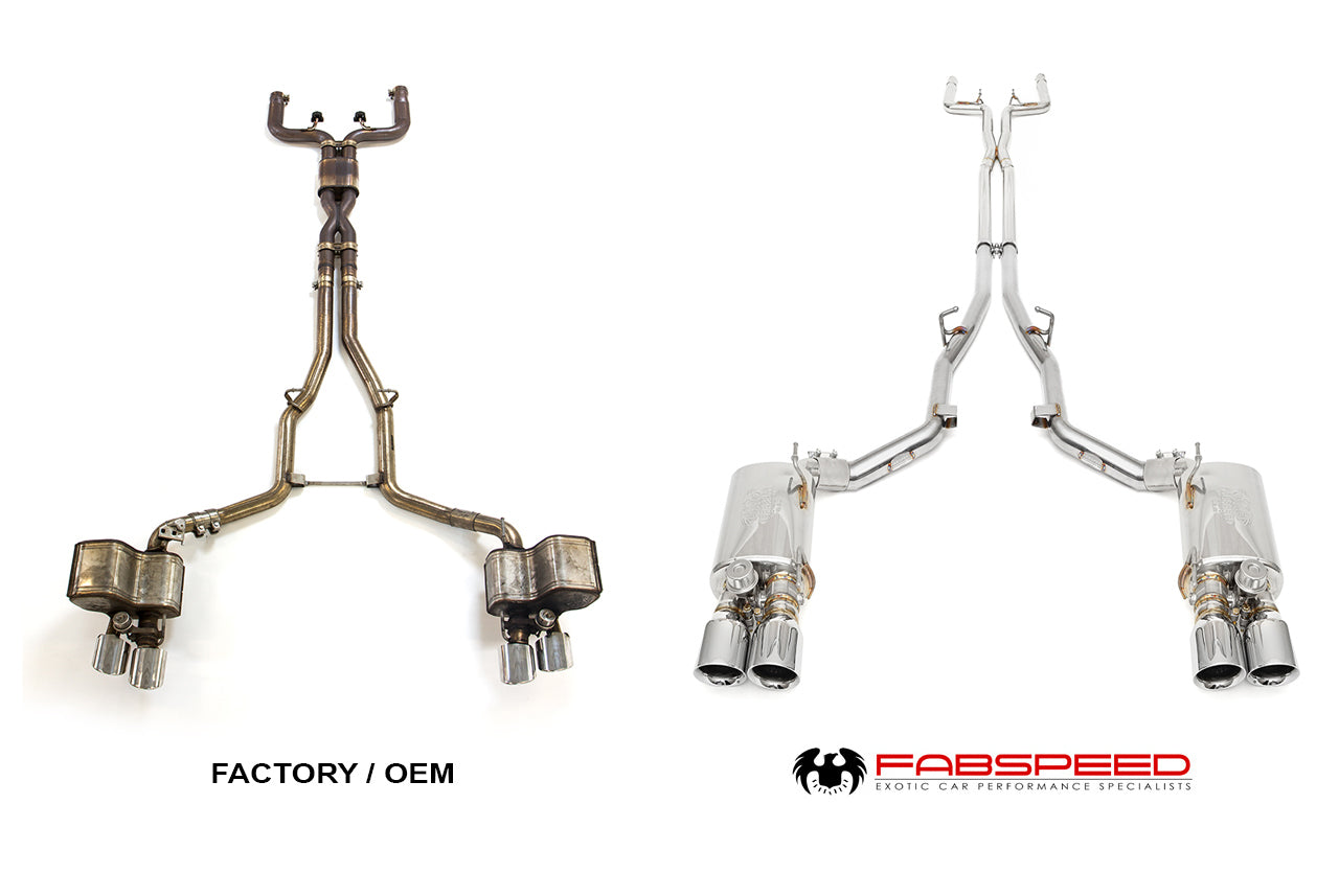 Fabspeed Maserati Ghibli Valvetronic Catback Exhaust System