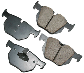 BMW Brake Pad Set - Akebono 34216776937 EUR1042A