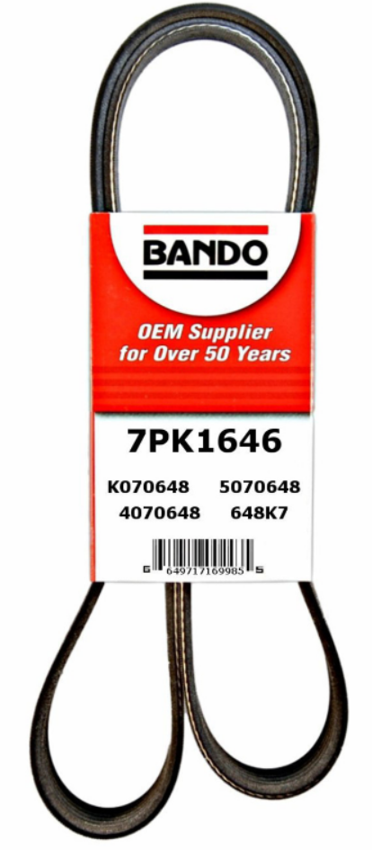 BMW Serpentine Belt - Bando 11287631824