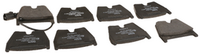 Audi Brake Pad Set - Delphi 8V0698151M