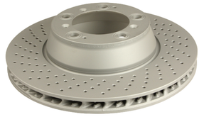 Porsche Disc Brake Rotor - Zimmermann 460156220