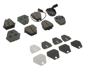 Front | Akebono Euro Ceramic Brake Pads | B5 Audi S4