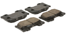 AKEBONO Pro-ACT Ultra-Premium Ceramic Brake Pads Rear 2014-2018 Q50 w/ Sport Package - 0