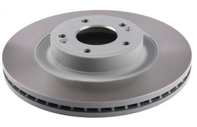 Akebono PRO-ACT High Carbon Zinc Coated Front Brake Disc (Rotor) 2010-2016 Hyundai Genesis Coupe