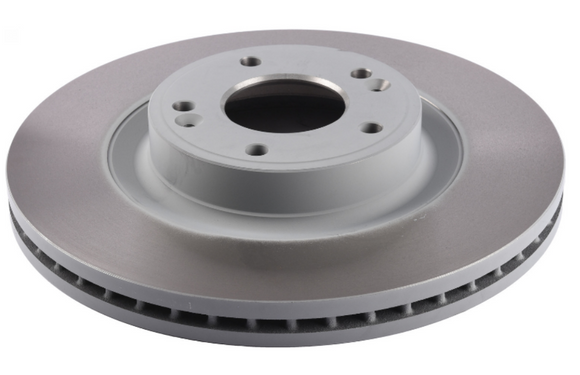 Akebono PRO-ACT High Carbon Zinc Coated Front Brake Disc (Rotor) 2010-2016 Hyundai Genesis Coupe