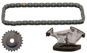 Audi VW Oil Pump Chain Tensioner Set - Febi Bilstein 06B115130C