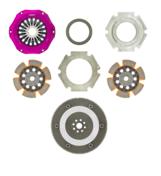 Exedy 04-14 Subaru WRX STi Twin Cerametallic Rigid Disc Hyper Multi Clutch
