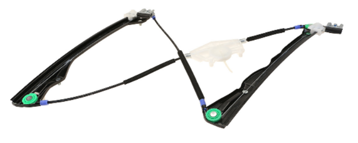 Power Window Regulator (Front Left) - Mk4 / 4-Door / Golf / Jetta | 1J4837461F