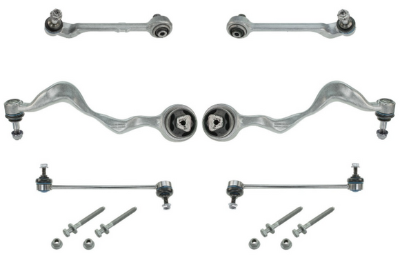 BMW 6-Piece Control Arm Kit - Meyle HD 3160500101HD