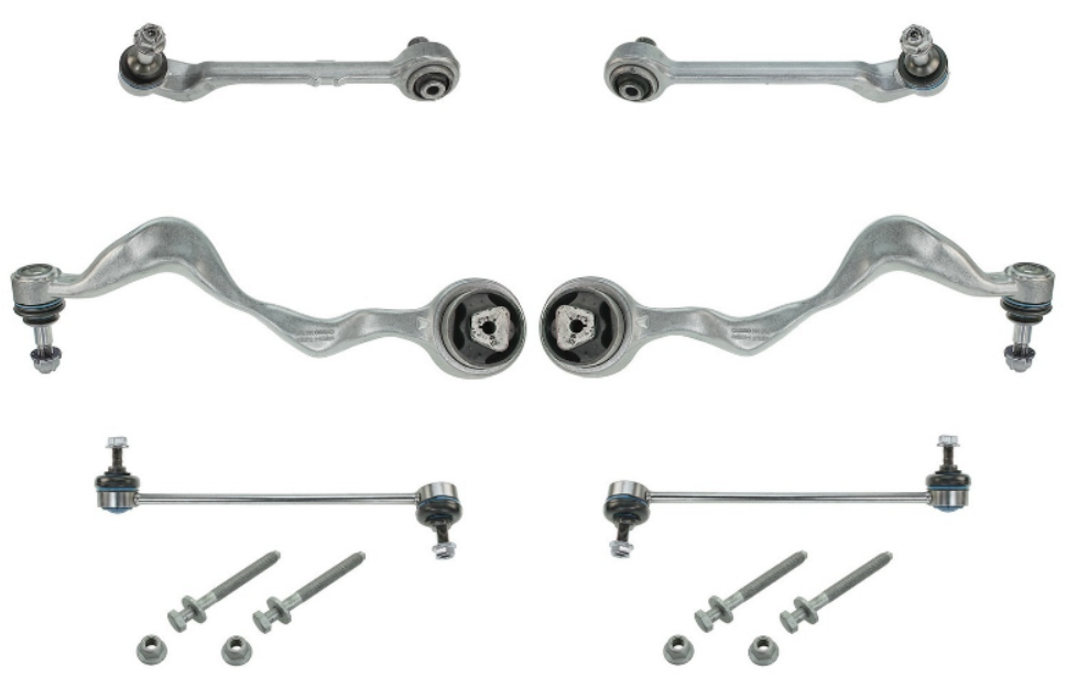 BMW 6-Piece Control Arm Kit - Meyle HD 3160500101HD