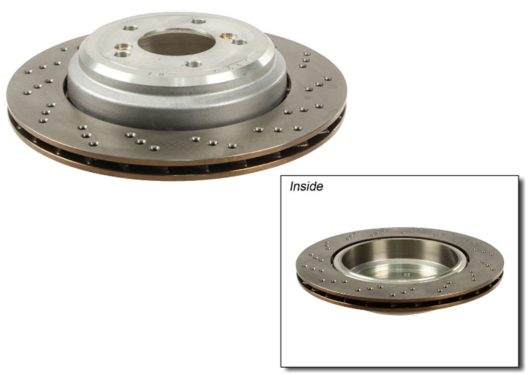 BMW Brake Disc - Zimmermann 34212282304