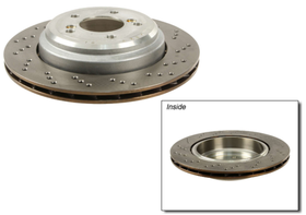 BMW Brake Disc - Zimmermann 34212282304