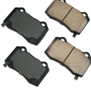 AKEBONO PERFORMANCE Ultra-Premium Ceramic Brake Pads Rear 2010-2016 Hyundai Genesis Coupe-2