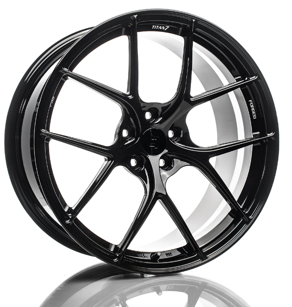 Titan 7 T-S5 20 X 11 +30 5 X 112 CB66.5 WICKED BLACK