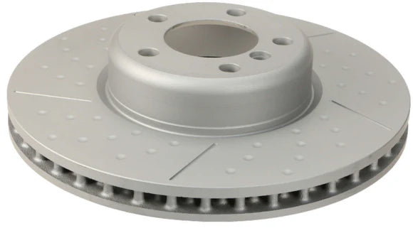 BMW Drilled and Slotted Brake Kit - Zimmermann 34106797602KTF2