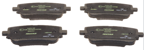 Brake Pads (Rear) - Audi / 4M / SQ7 / SQ8 | 4M0698451AB
