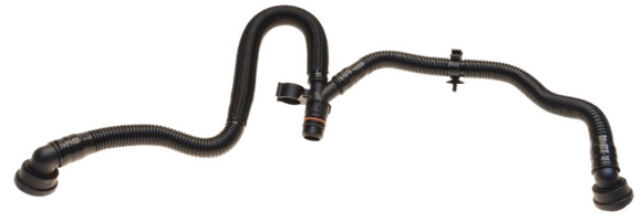 Audi VW Breather Tube Assembly - Genuine VW 06E103217AF