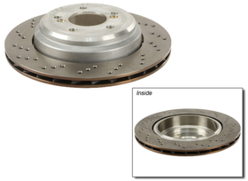 BMW Brake Disc - Zimmermann 34212282303