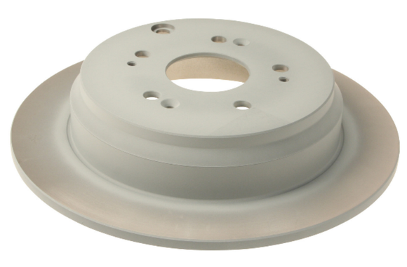 Akebono PRO-ACT High Carbon Zinc Coated Rear Brake Disc (Rotor) 2005-2012 Honda CR-V