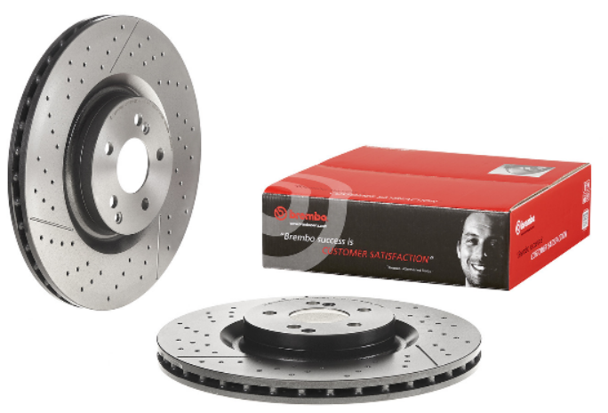 Mercedes Disc Brake Rotor - Brembo 2534230000