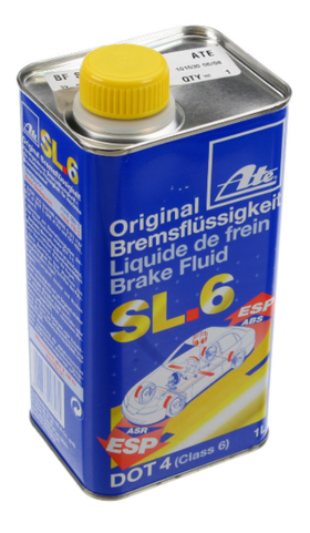 DOT 4 SL.6 Brake Fluid (5 Liter) - ATE SL6-5