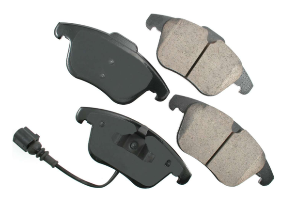 Audi VW Brake Pad Set - Akebono 5N0698151