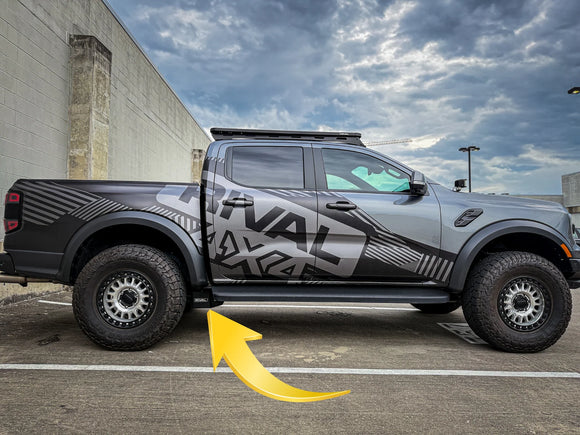 RIVAL Rear Suspension Travel Sensor Aluminum Armor Set 2024-2025 Ford Ranger Raptor