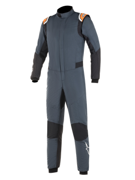ALPINESTARS HYPERTECH SUIT ASPHALT ORANGE FLUO, SIZE 52, FIA 8856-2000, 2-LAYER, CUFF-BOTTOM (3350219-9104-52)