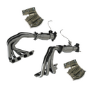 Kooks 22+ Chevrolet C8 Corvette Z06 LT6 SS Tri-Y Headers w/ GREEN Cats w/ Heat Blankets-1