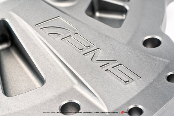 AMS PERFORMANCE R8/HURACAN DL800 REINFORCED DIFFERENTIAL COVER & TRANSMISSION BRACE