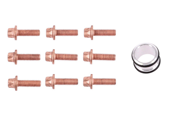 VEMO MERCEDES-BENZ Gasket Set, oil cooler V30601317_SET