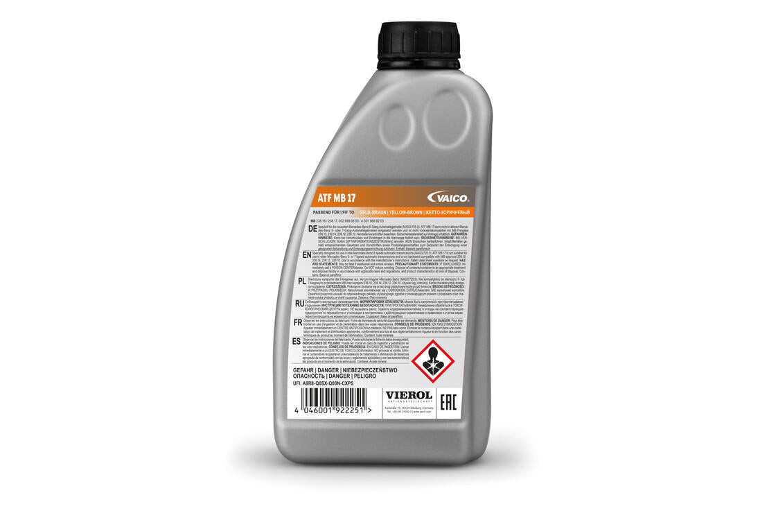 VAICO UNIVERSAL Automatic Transmission Fluid ATF MB17 1 Ltr - 0
