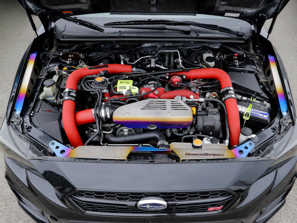 GrimmSpeed Titanium Engine Bay Bundle 2015 –2021 STI (EJ Engine)