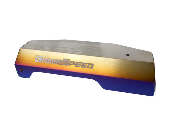 GrimmSpeed Titanium Pulley Cover 2015–2021 Subaru WRX (FA20 Engine)