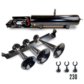 Kleinn 09-14 Ford F-150/ Raptor Onboard Air System w/ Model 230 Horns
