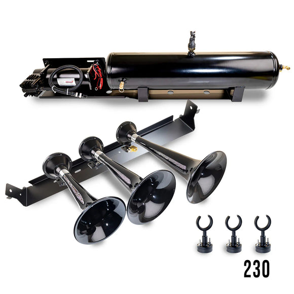 Kleinn 09-14 Ford F-150/ Raptor Onboard Air System w/ Model 230 Horns