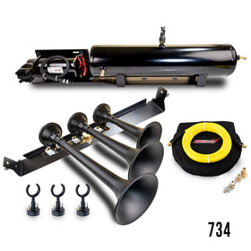 Kleinn 09-14 Ford F-150/ Raptor Onboard Air System w/ Model 730 Horns