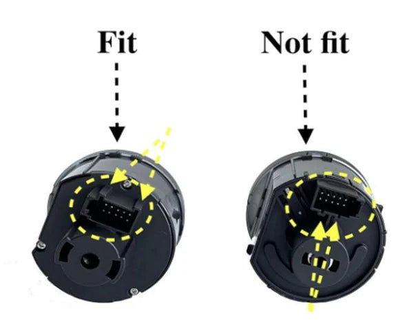 Auto Headlight Switch Built-in Light Sensor - VW / Mk5 / MK6 / Jetta / Golf | VELT-AHS-MK6