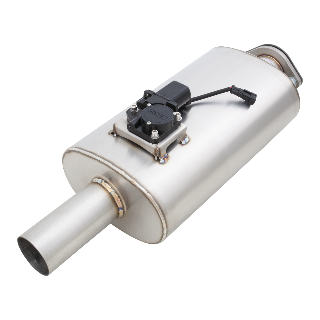 Xforce 2.5Inch Inlet Oval Varex Muffler